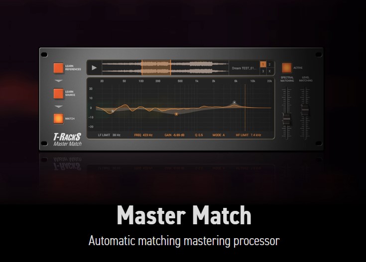 IK Multimedia T-RackS 5 Master  Match Auto Mastering
